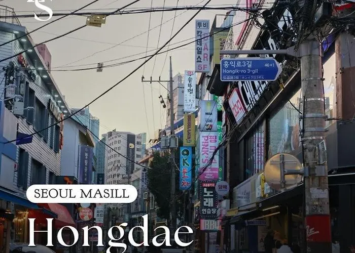 Danbam Sinchon, 2br Up To 3 People 서울특별시